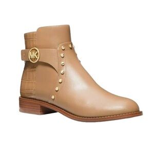 Michael Kors Carmen Leather Ankle Boot